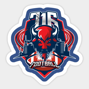 716 Football Sticker